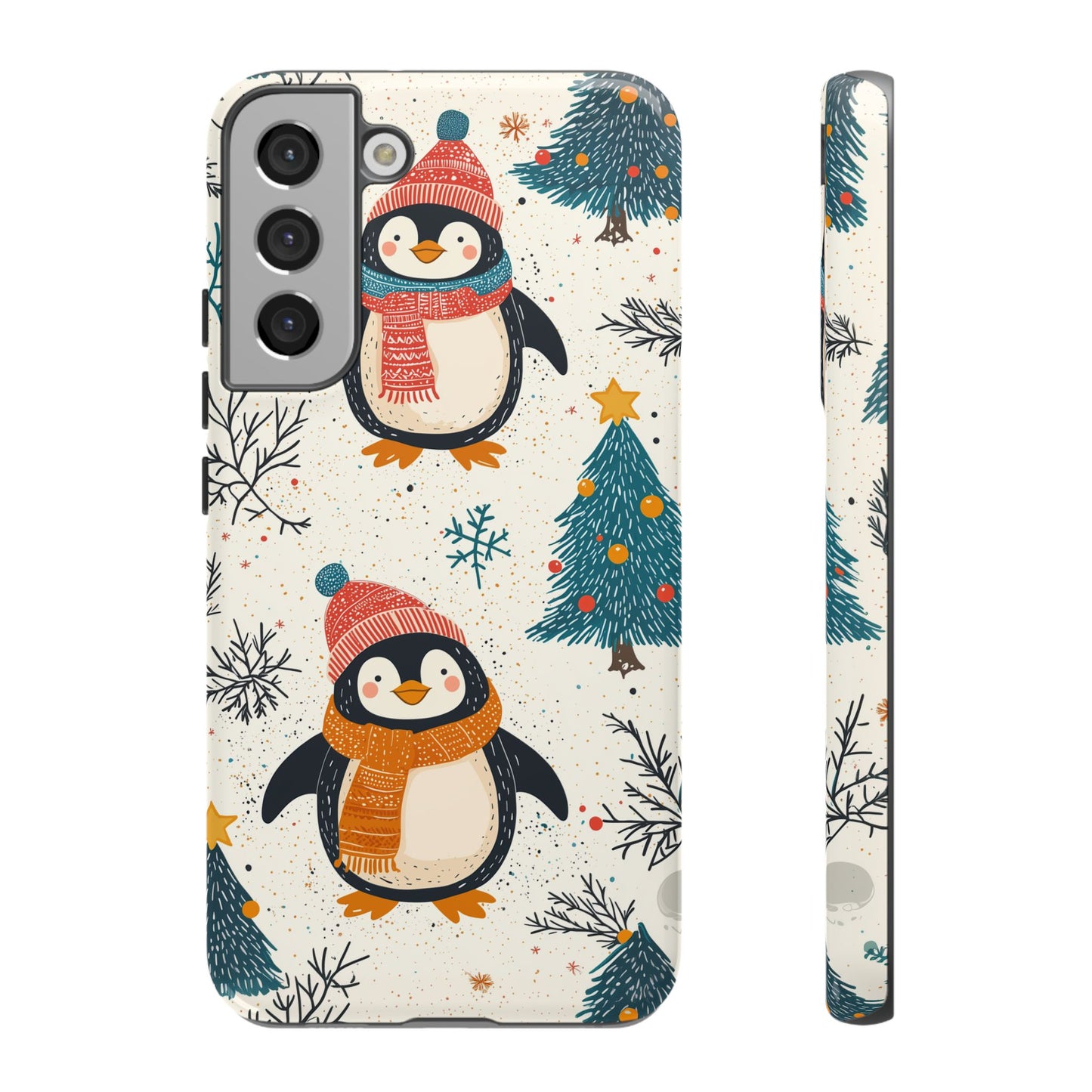 Penguin Wonderland – Snowy Christmas Cheer Samsung Galaxy Case