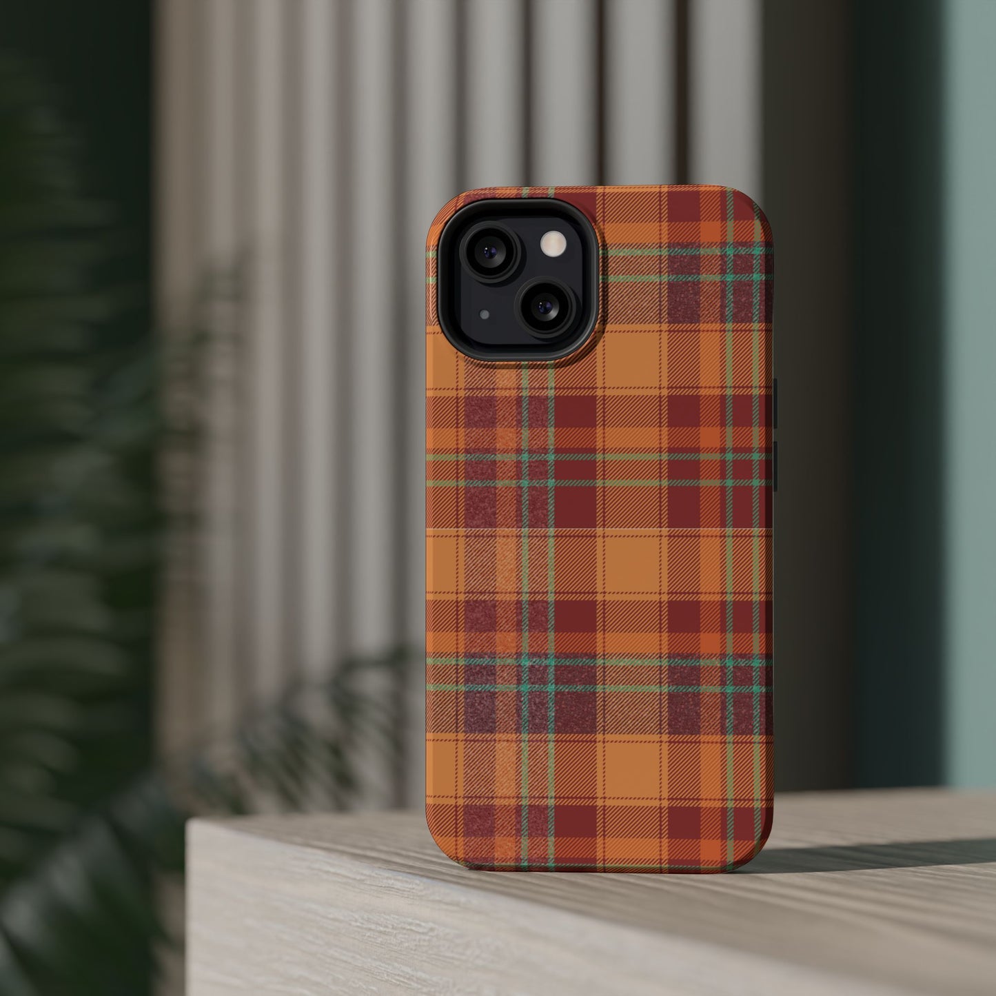 MagSafe Case - Autumn Tartan Plaid Design