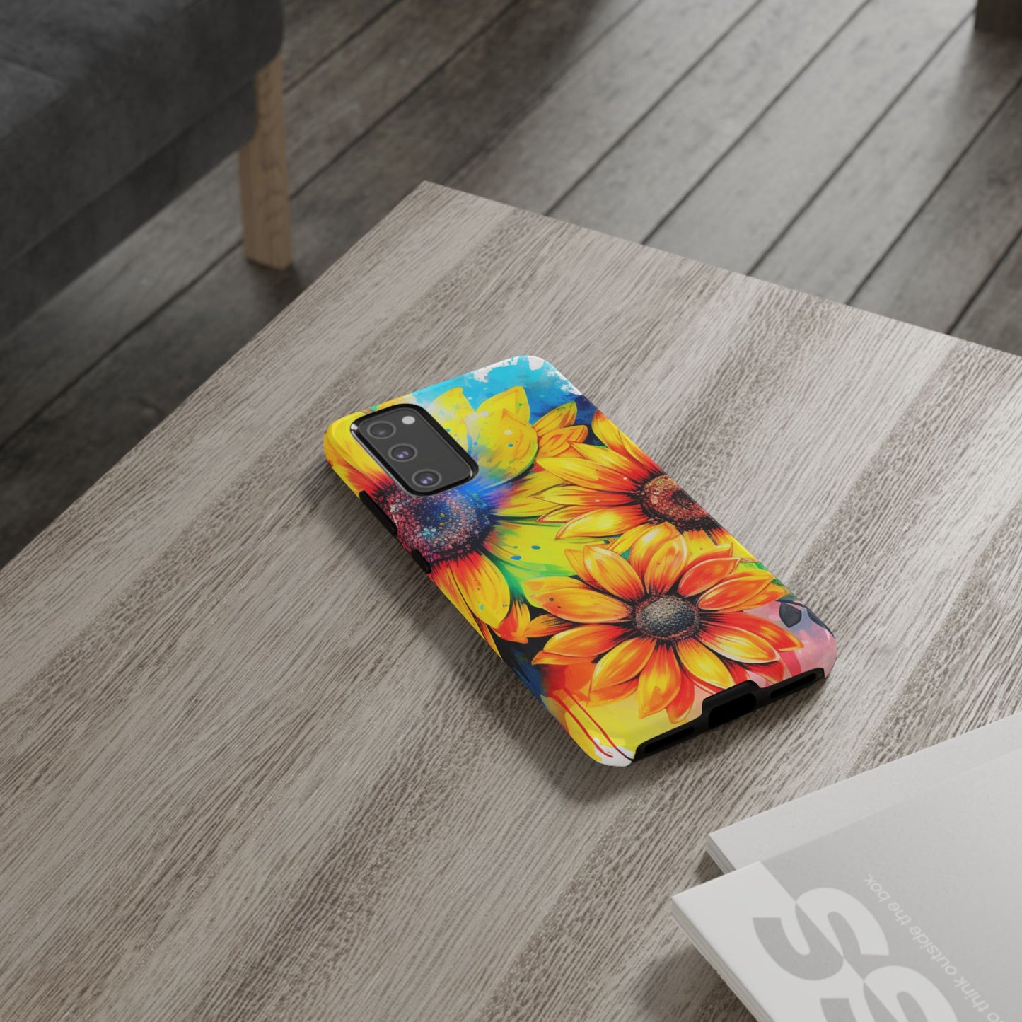 Vibrant Sunflower Splash - Samsung Galaxy Series Case