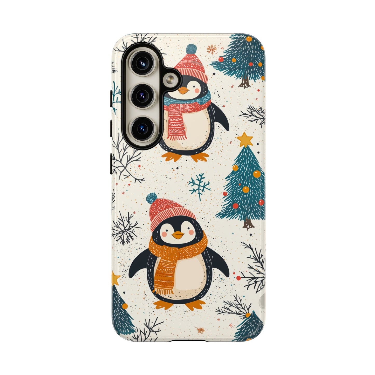 Penguin Wonderland – Snowy Christmas Cheer Samsung Galaxy Case