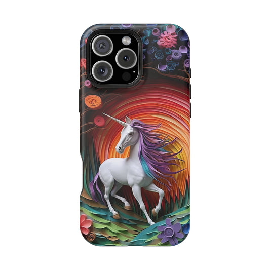 Enchanting Unicorn MagSafe iPhone Case