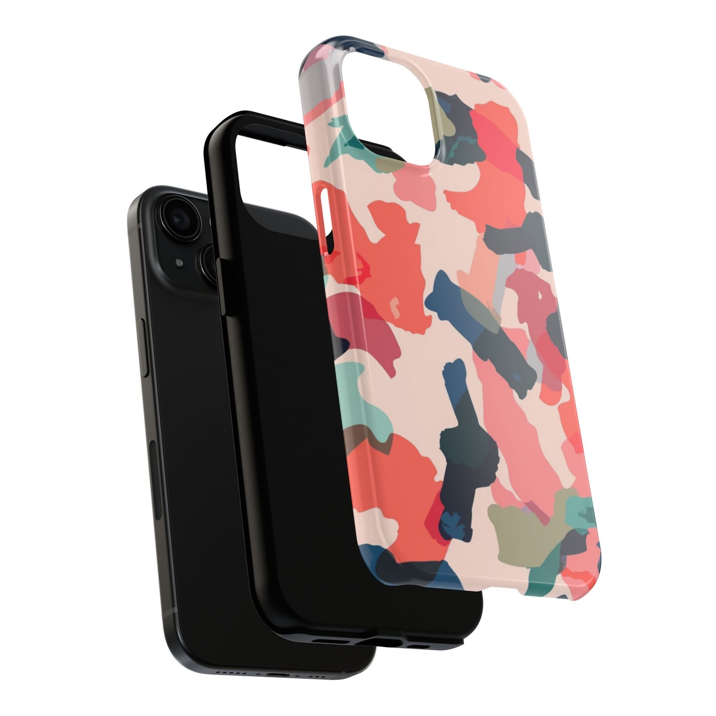 Modern Earthy Camo Abstract – iPhone Case