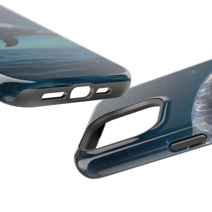 Midnight Ocean Dolphin - MagSafe-Compatible Case