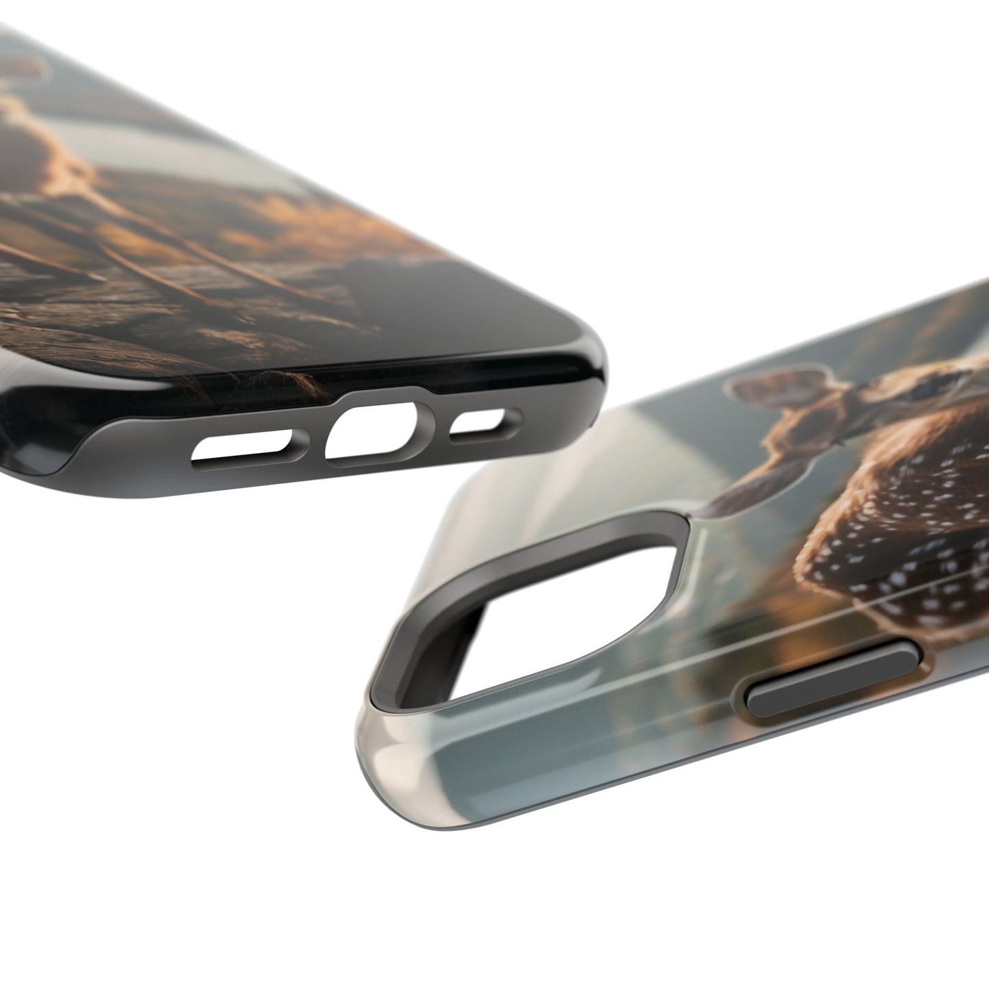 Whimsical Fawn in a Sunlit Forest MagSafe iPhone Case