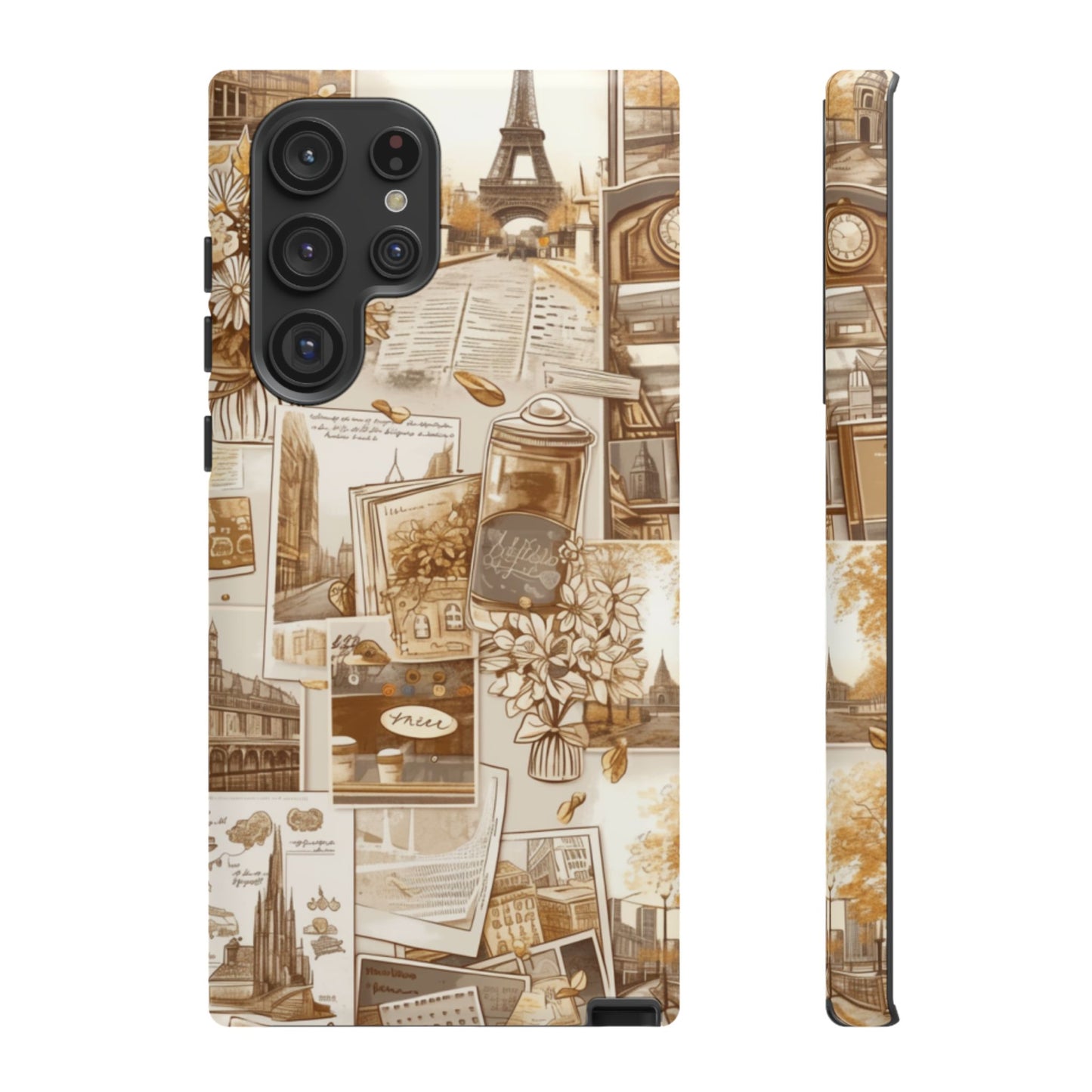 Vintage Collage Case | Travel Inspiration Design