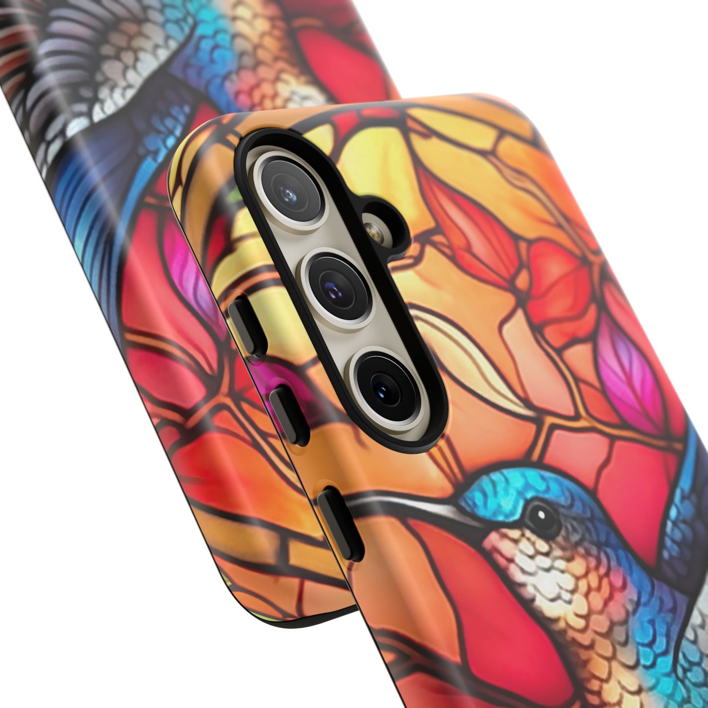 Radiant Multicolor Bird Artwork - Samsung Galaxy Case