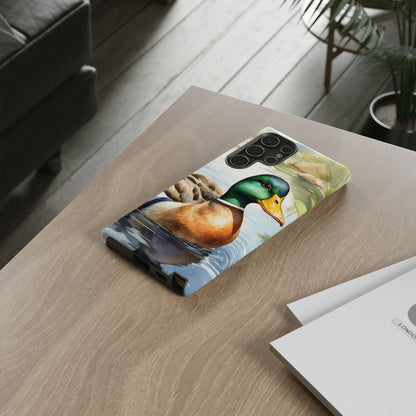 Serene Duck Reflection - Samsung Galaxy Case