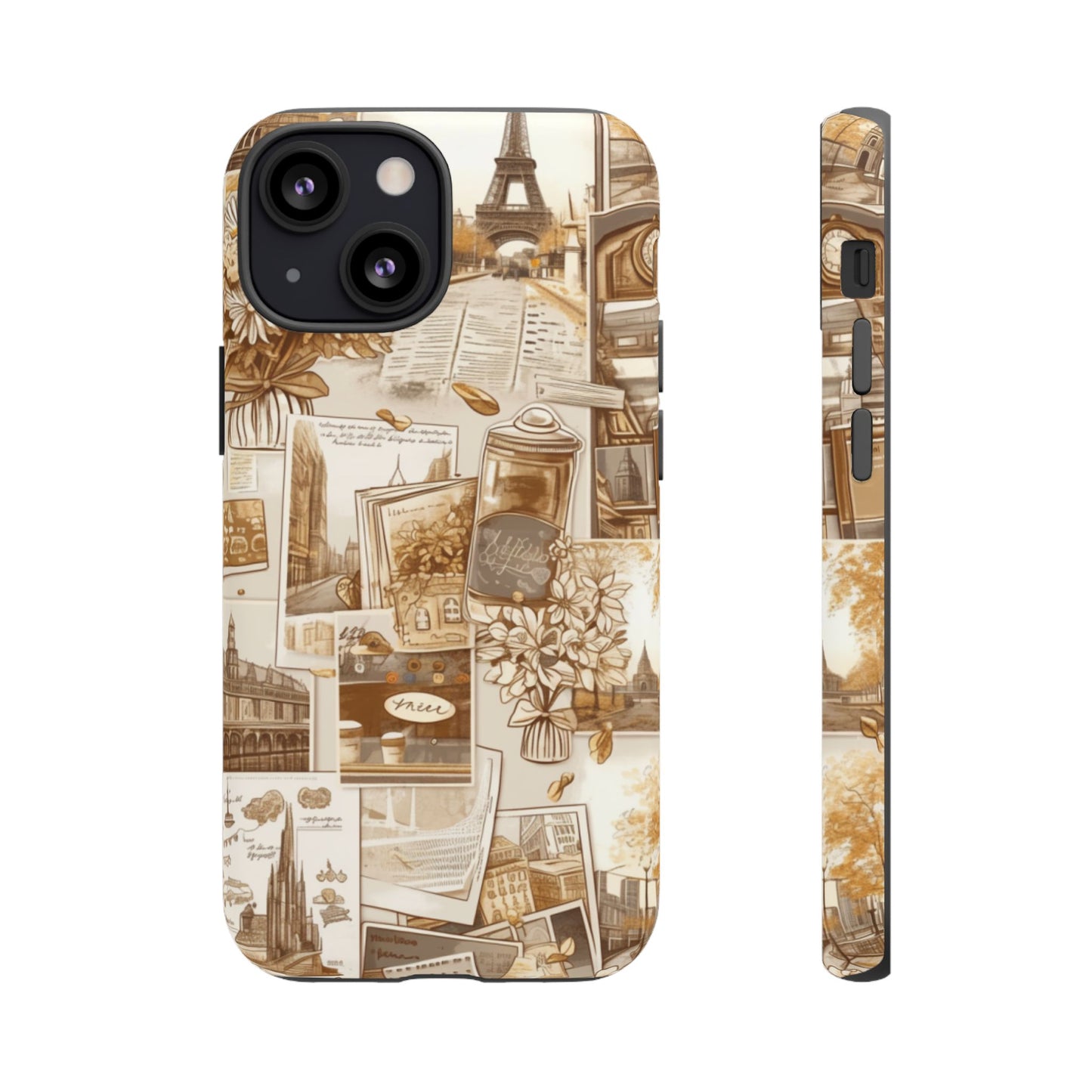 Vintage Collage Case | Travel Inspiration Design