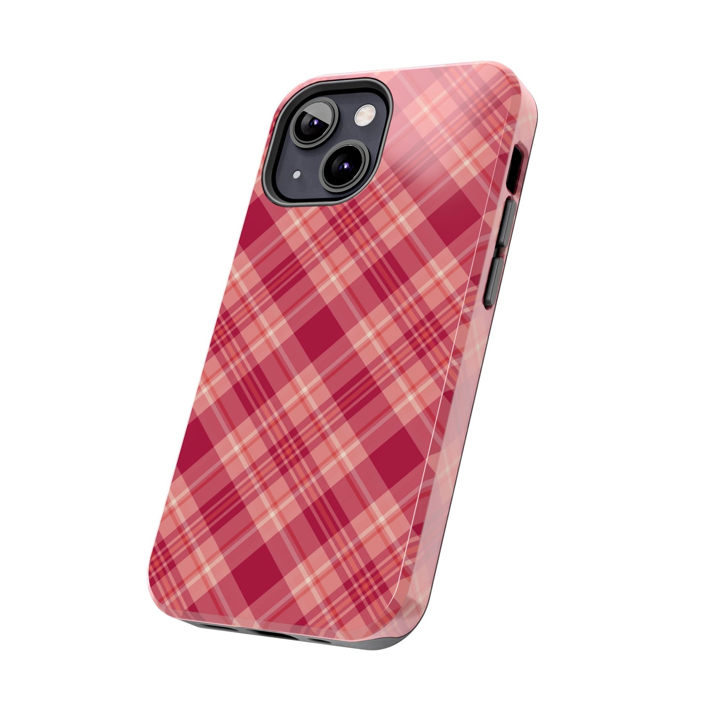 Rustic Red Plaid – iPhone Series Case