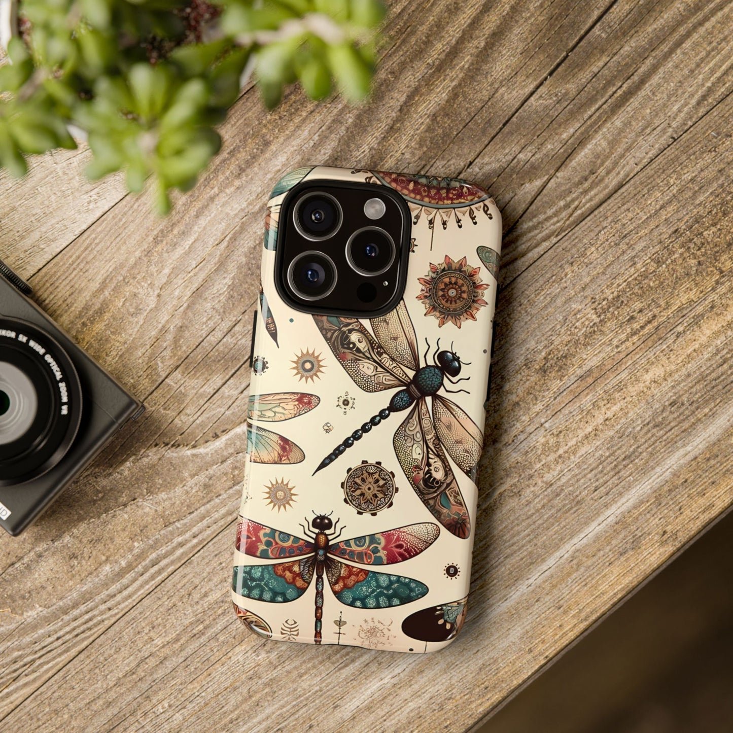 Dragonfly Boho iPhone Case