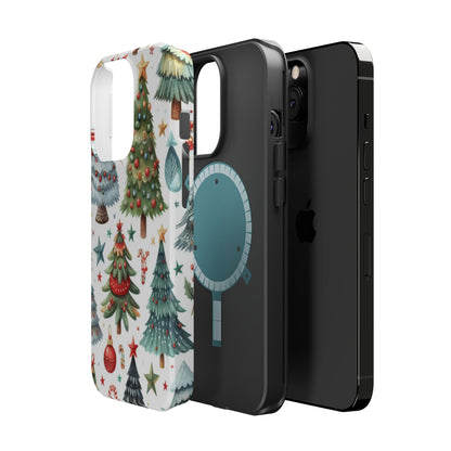 Festive Tree Wonderland – MagSafe iPhone Case