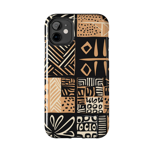 Tribal Geo-Pattern iPhone Series Case – Bold Ethnic Design