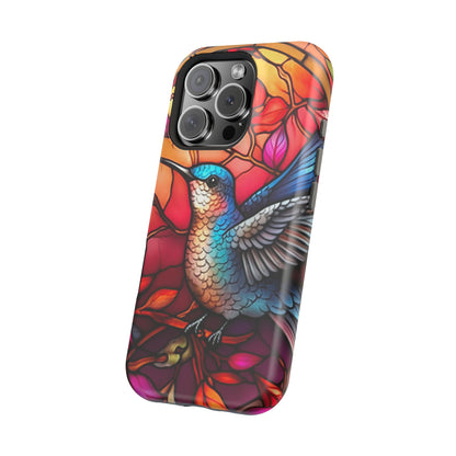 Radiant Multicolor Bird Artwork - MagSafe iPhone Case