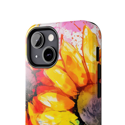 Bold Watercolor Sunflowers - iPhone Series Case