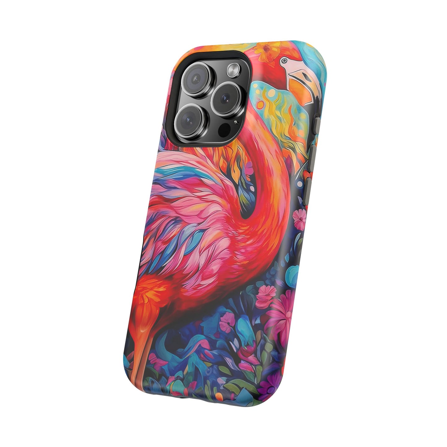 Flamingo Fiesta – Vibrant Flamingo MagSafe iPhone Cases