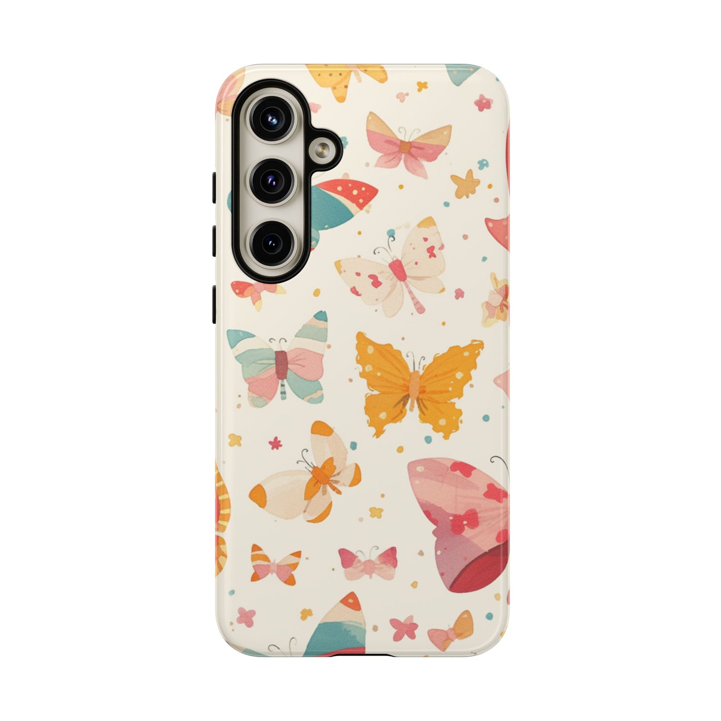 Coquette Watercolor Butterfly iPhone Case