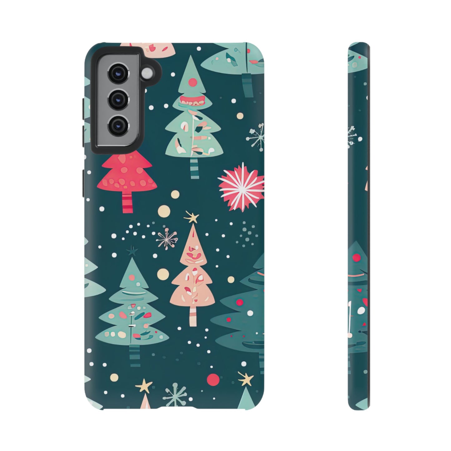 Whimsical Christmas Trees - Samsung Galaxy Series Case