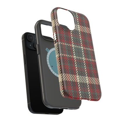 Cozy Rustic Plaid - MagSafe iPhone Series Case