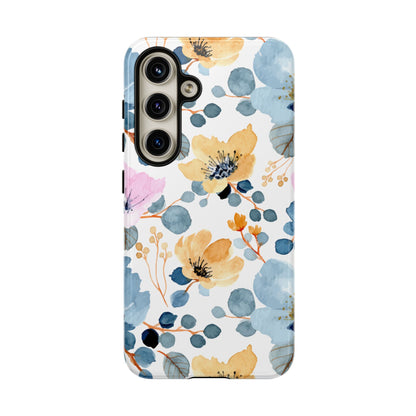 Spring Radiance – Samsung Galaxy Case with Bold Watercolor Florals