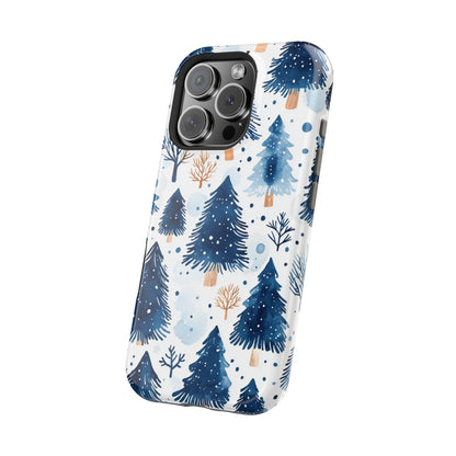 Winter Forest Watercolor - MagSafe iPhone Series Case