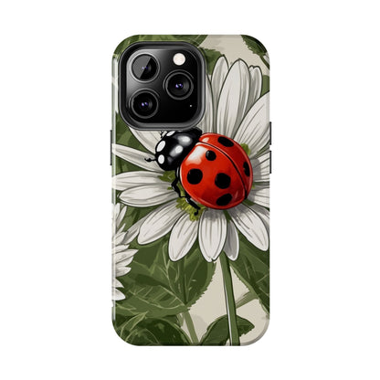 Ladybug & Daisy Garden Charm - iPhone Series Case