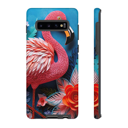 Flamingo Dreams – Bold Tropical Samsung Case