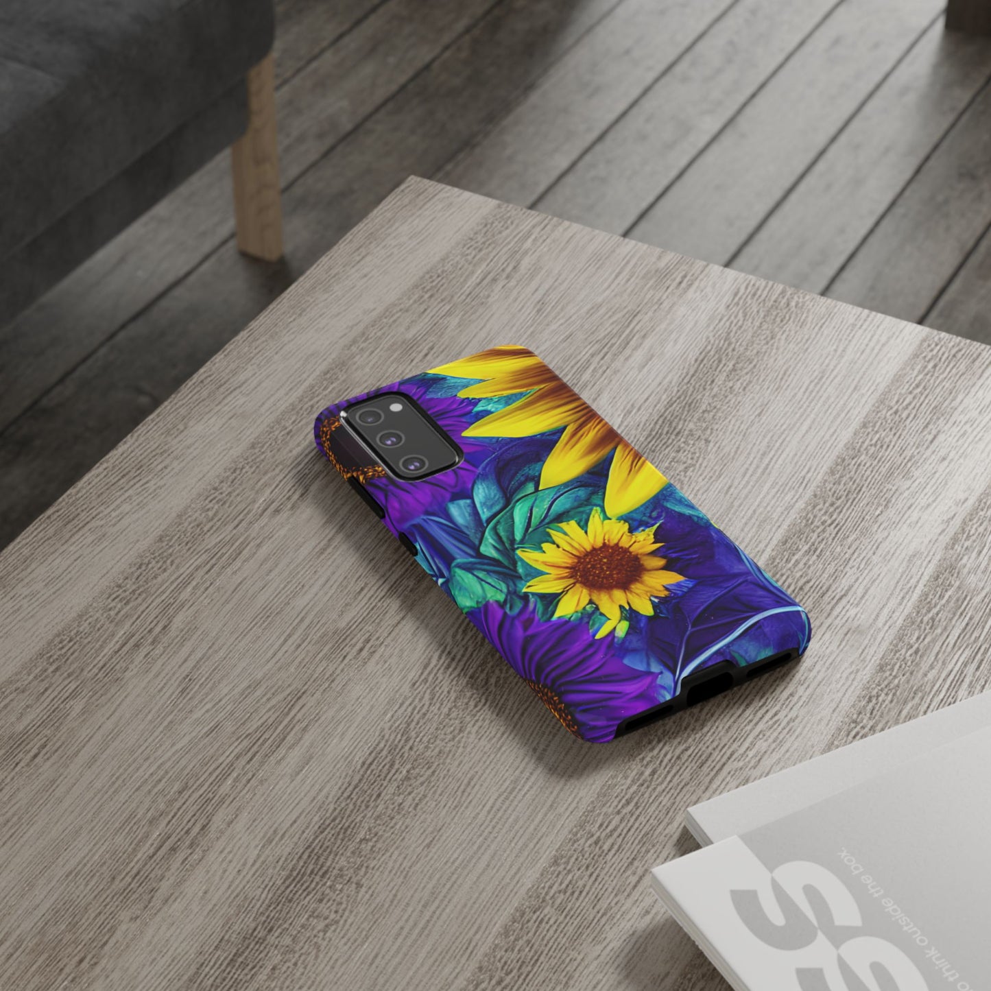 Purple & Gold Sunflower Dream - Samsung Galaxy Series Case