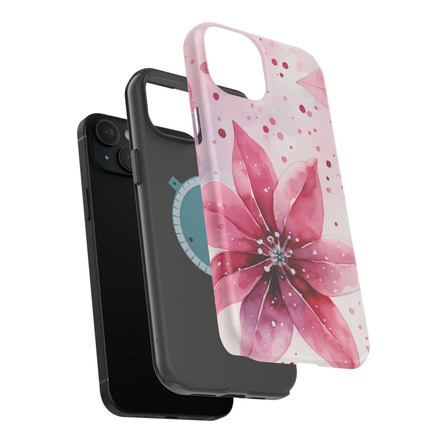 Sapphire Bloom – MagSafe iPhone Case