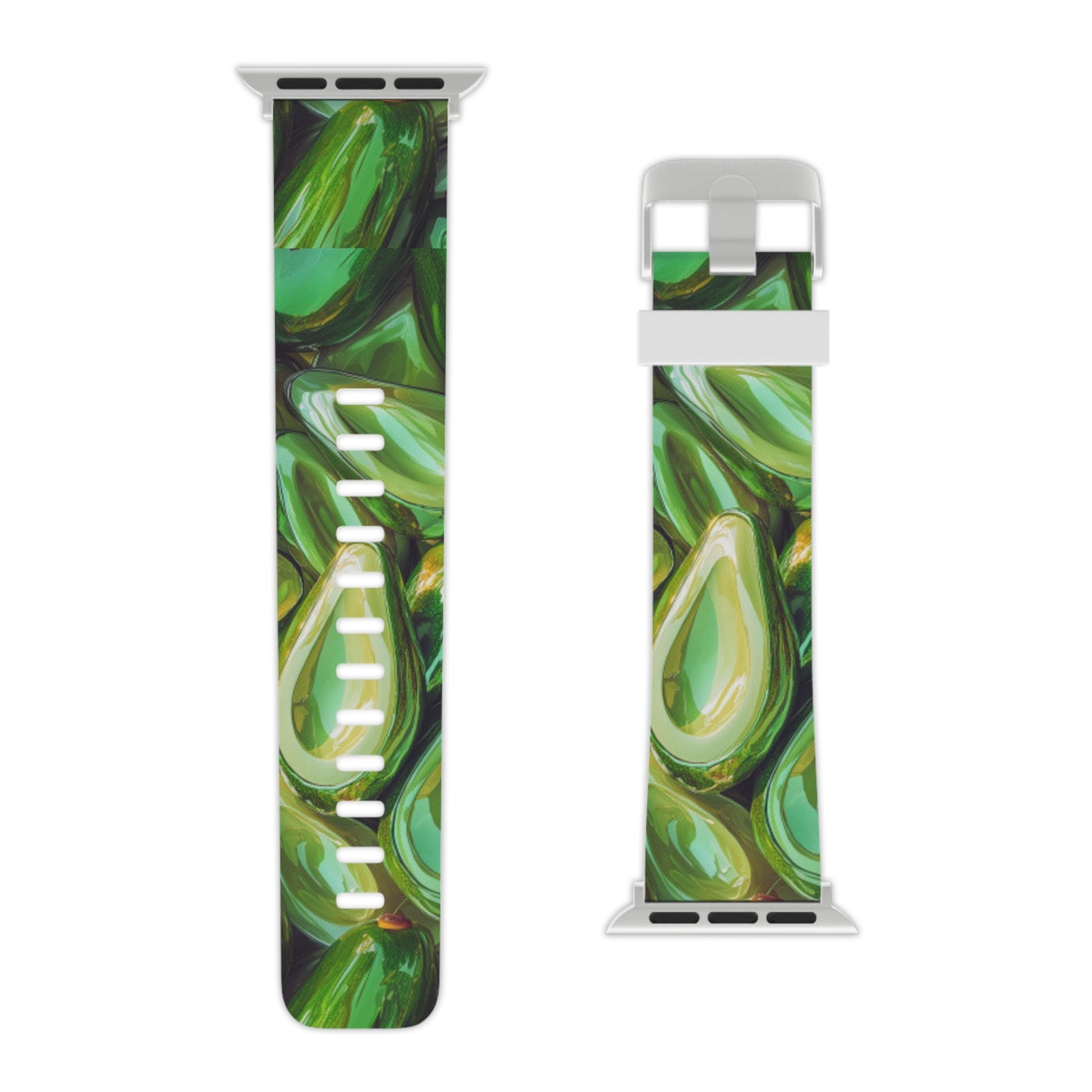 Glossy Avocado Apple Watch Band