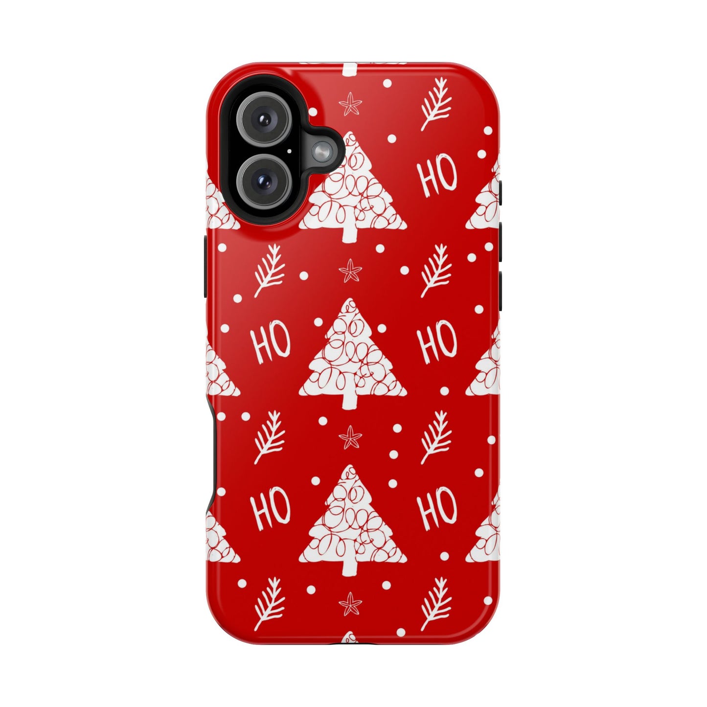 MagSafe iPhone Case: Ho Ho Ho – Christmas Tree Wonderland