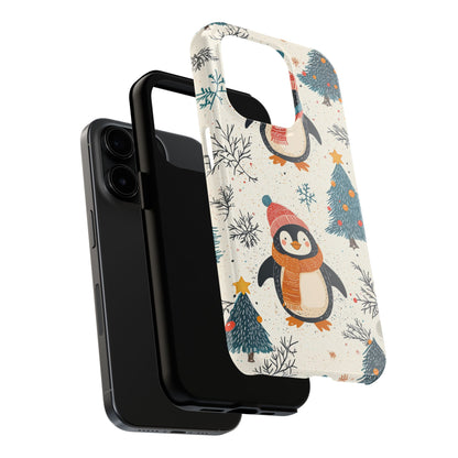 Penguin Wonderland – Snowy Christmas Cheer iPhone Case