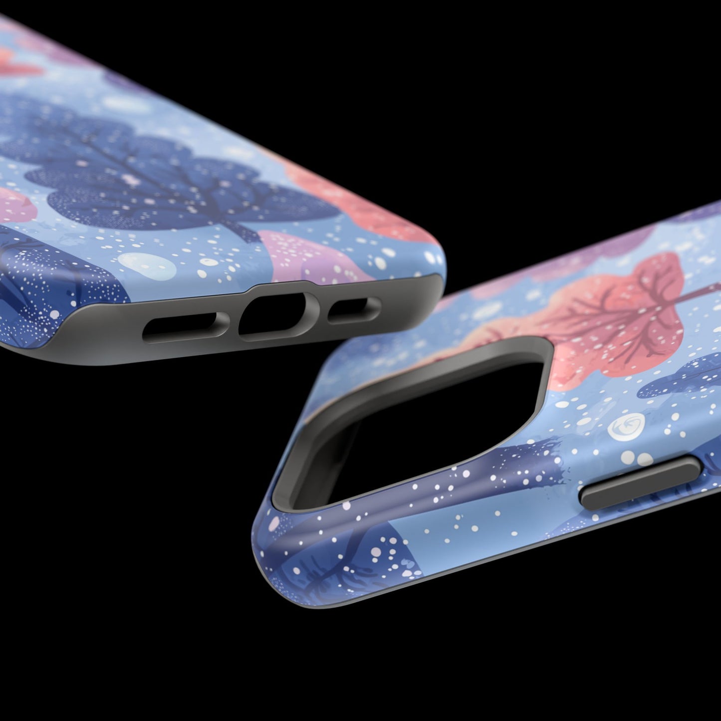 Pink & Purple Winter Wonderland - MagSafe iPhone Series Case