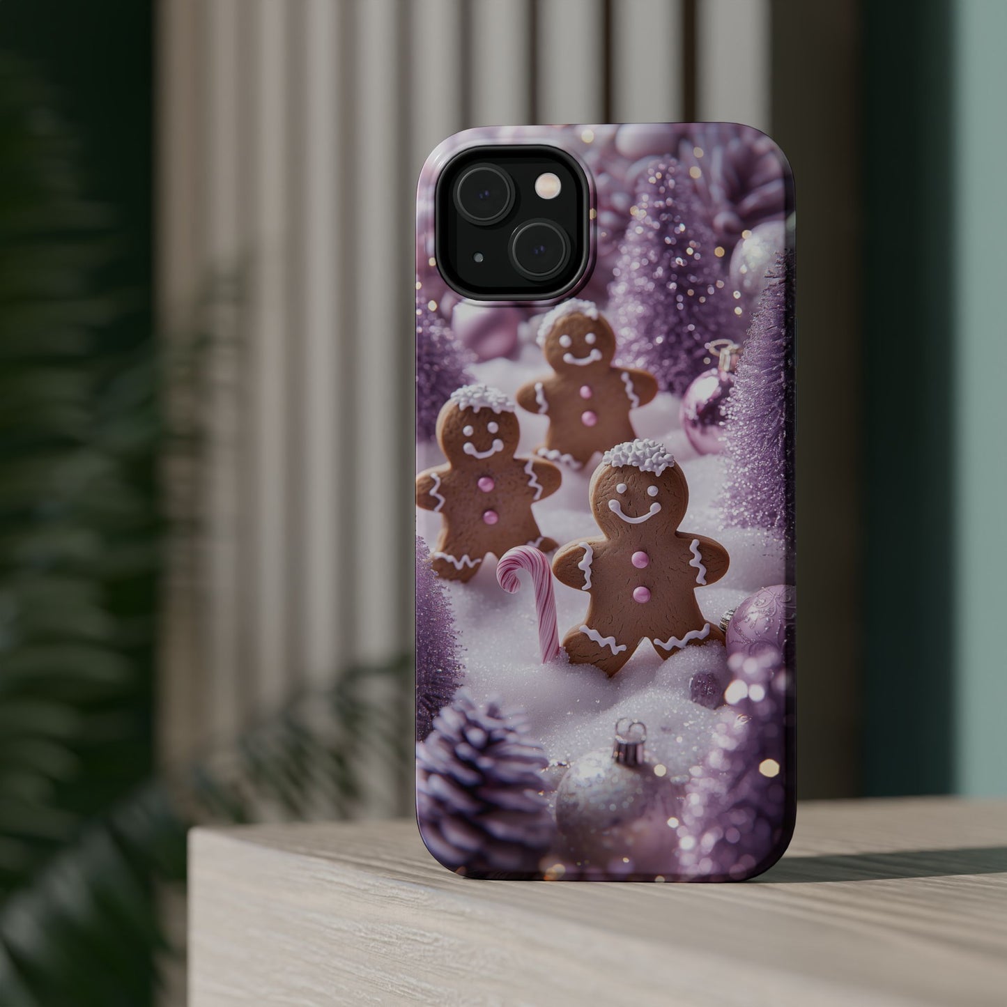 Pastel Christmas Gingerbread Wonderland - MagSafe Series Case