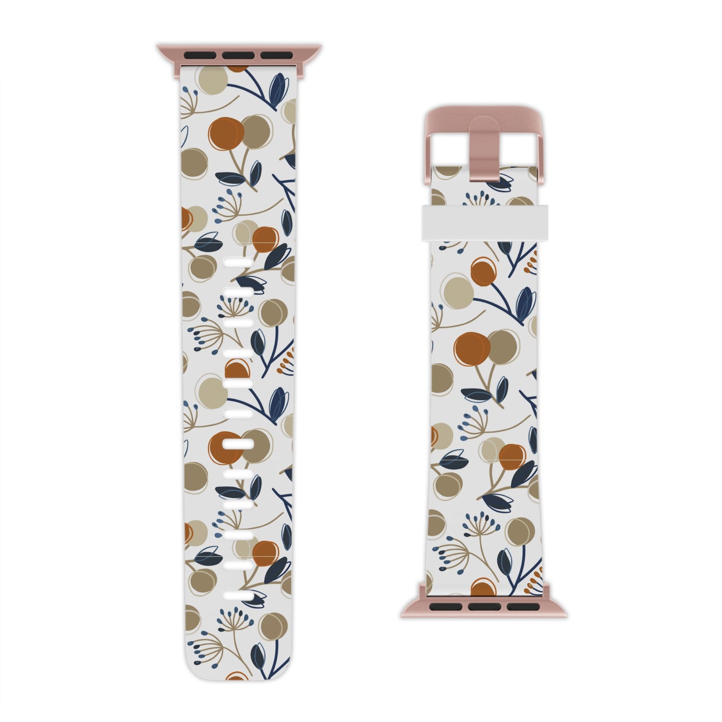 Modern Botanical Berries Apple Watch Band