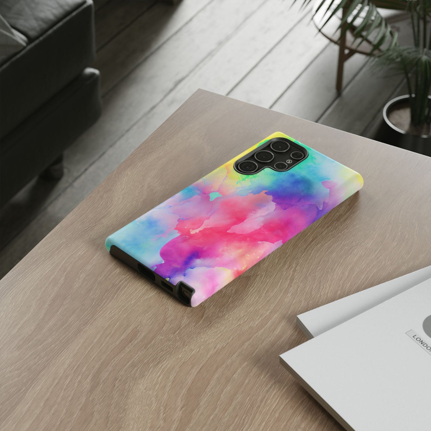 Pastel Watercolor Dream Samsung Galaxy Case – Slim Profile, Glossy Finish