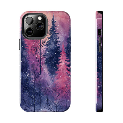 Sunset Snow Forest - iPhone Series Case