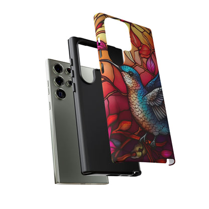 Radiant Multicolor Bird Artwork - Samsung Galaxy Case