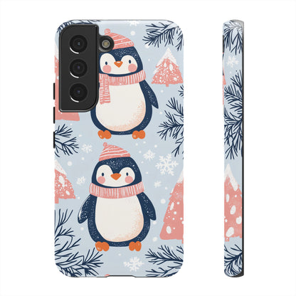 Penguin in Winter Wonderland Samsung Galaxy Case