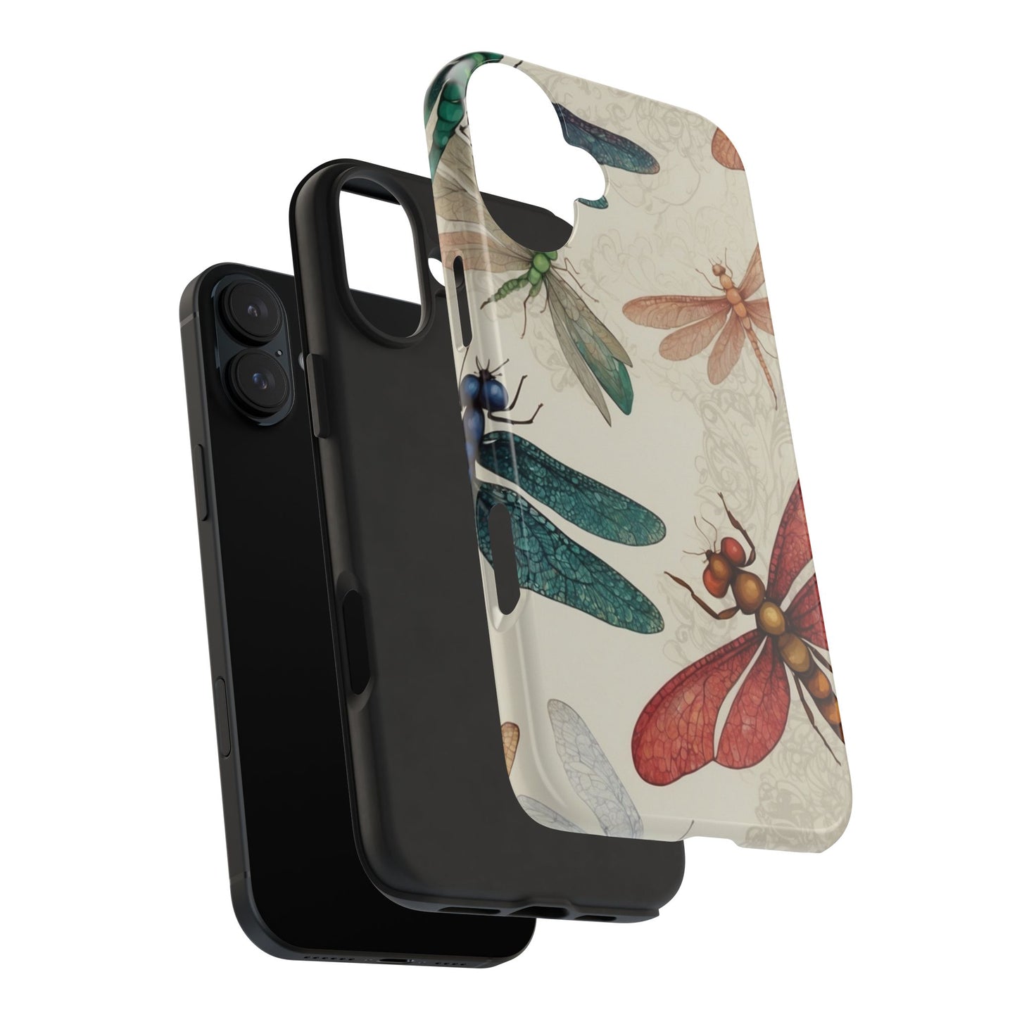 Vintage Dragonfly Garden – iPhone Series Case