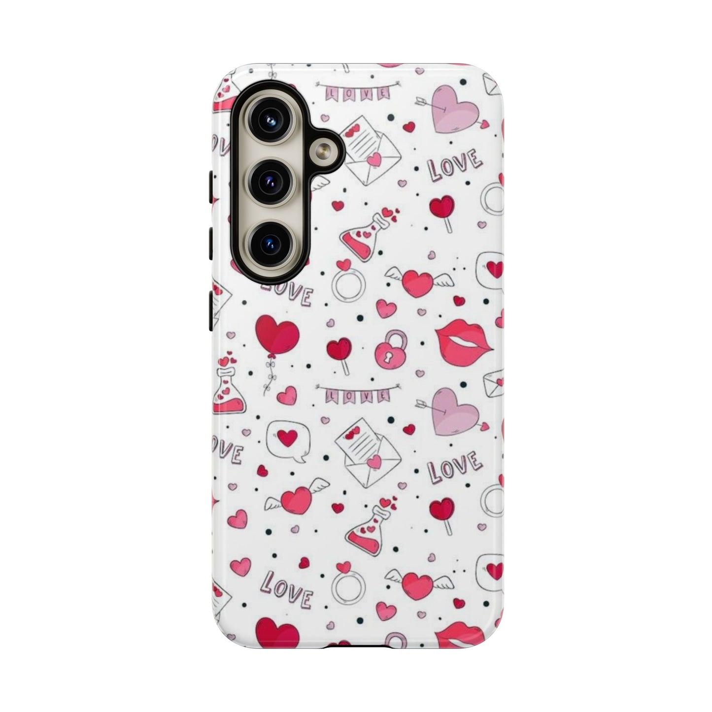 Samsung Galaxy Case: Romantic Love-Inspired Icons Case