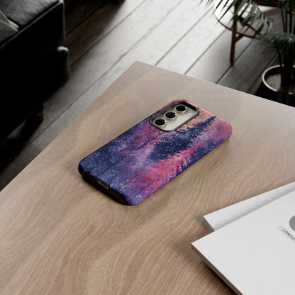 Sunset Snow Forest - Samsung Galaxy Series Case