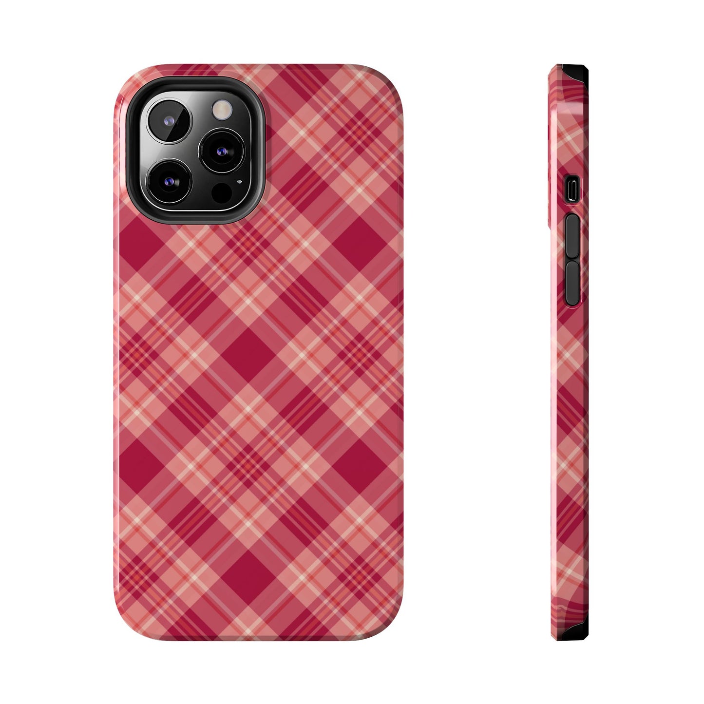 Rustic Red Plaid – iPhone Series Case