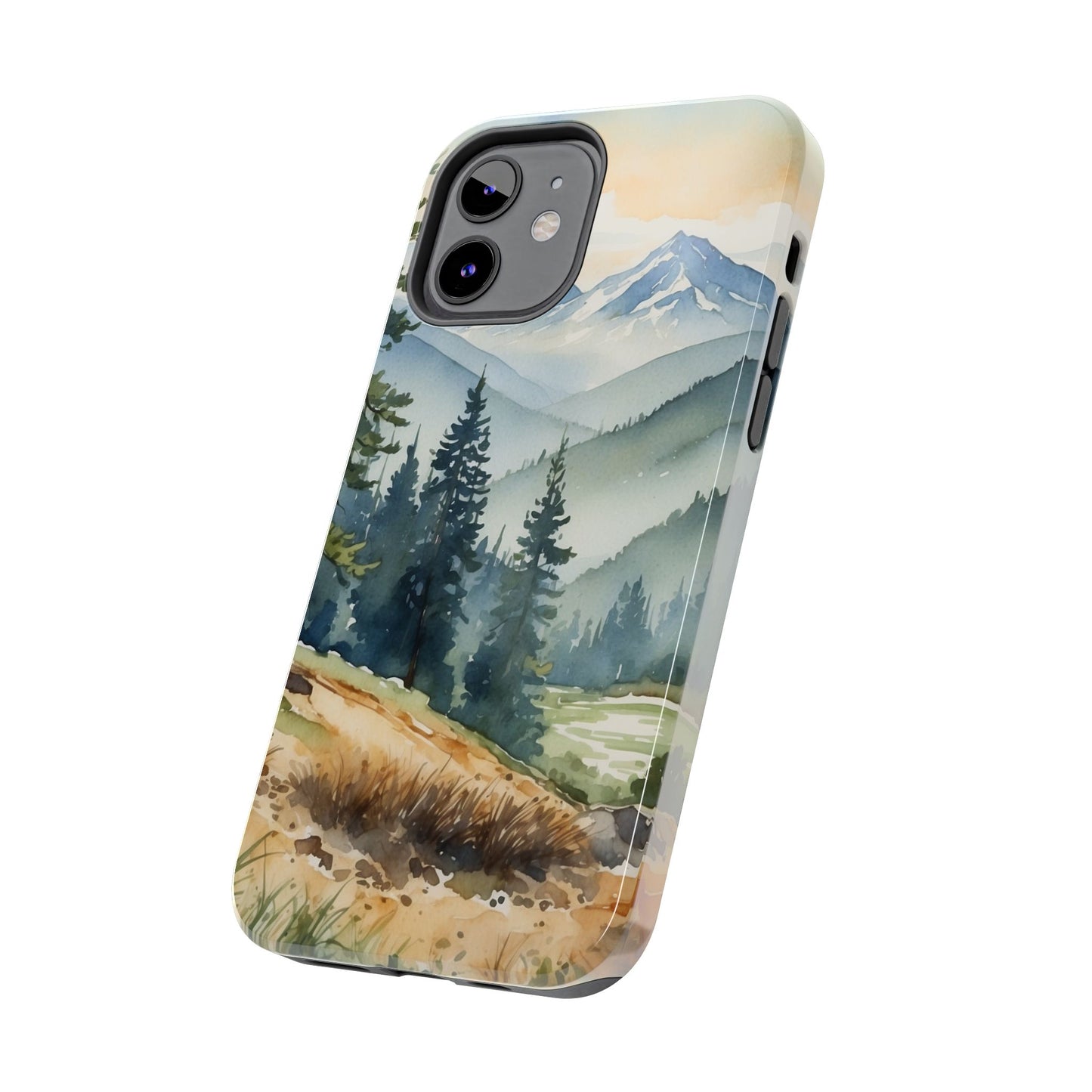 Tranquil Mountain Escape - iPhone Case