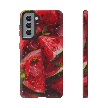 Juicy Watermelon Samsung Galaxy Case – Refreshing Summer Vibes, Dual-Layer Protection