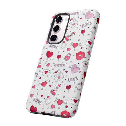 Samsung Galaxy Case: Romantic Love-Inspired Icons Case