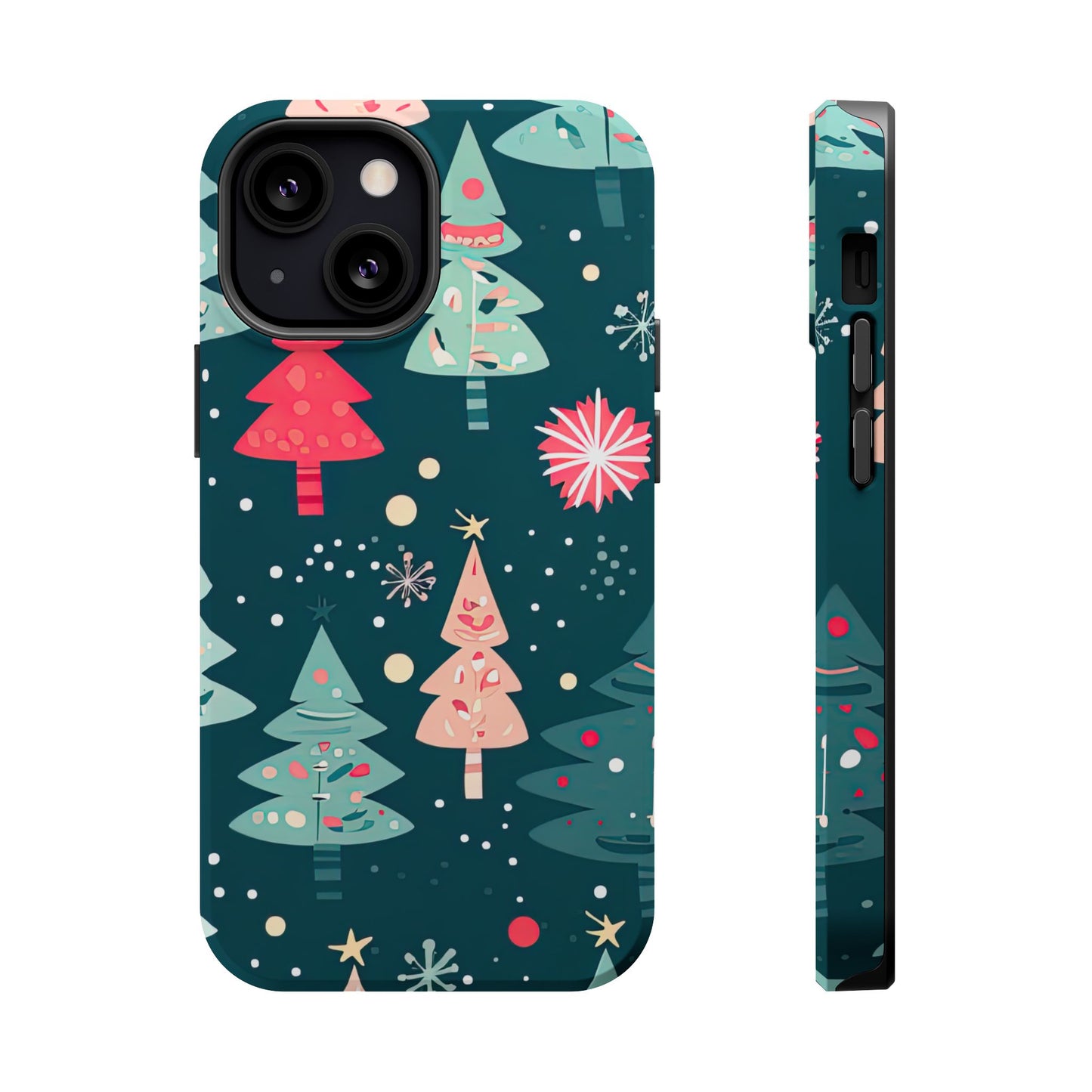 Whimsical Christmas Trees - MagSafe iPhone Series Case