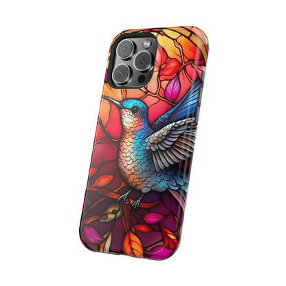 Radiant Multicolor Bird Artwork - MagSafe iPhone Case