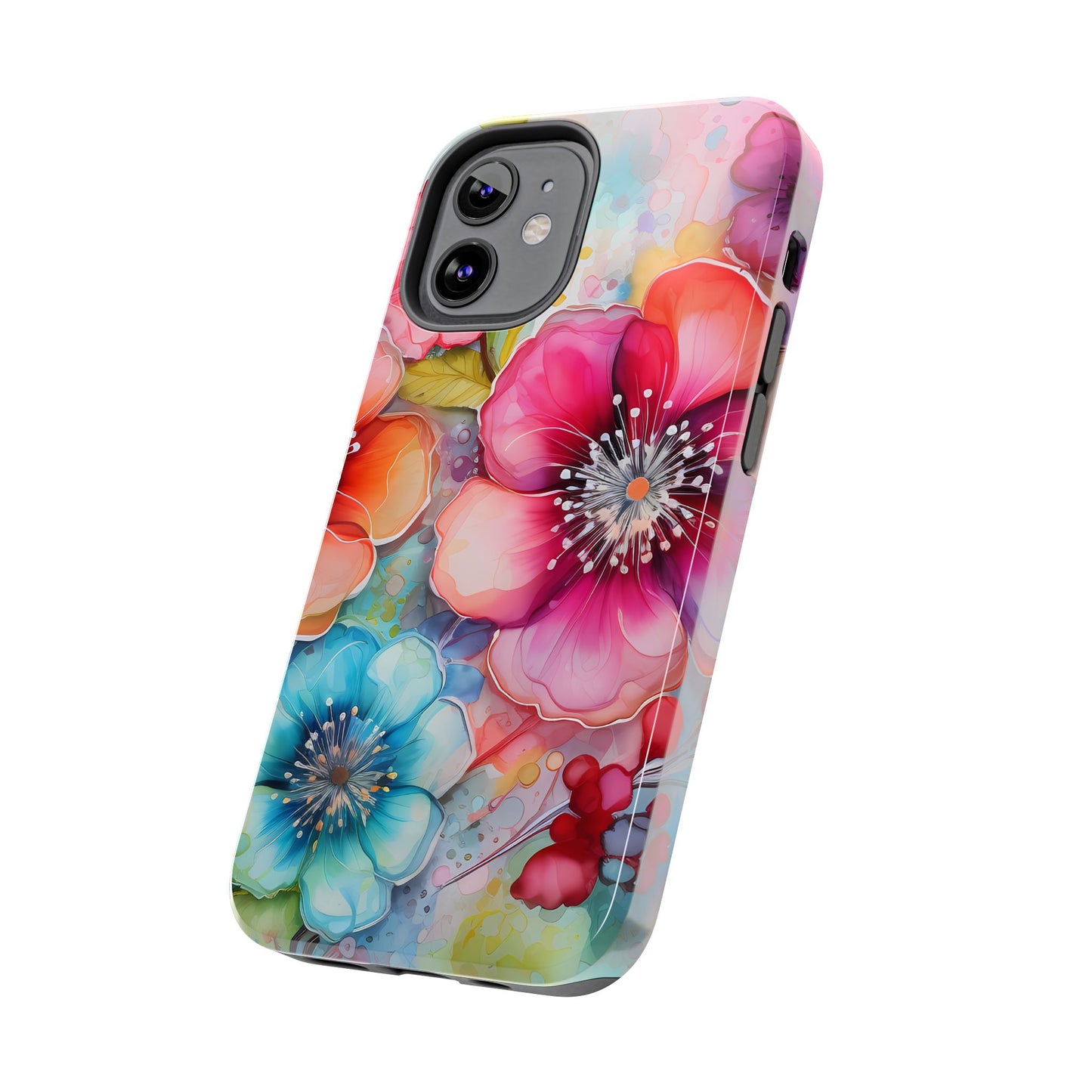 Vibrant Watercolor Floral Garden - iPhone Series Case