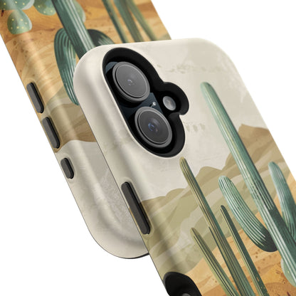 Desert Oasis Cactus iPhone Case