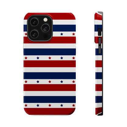 Patriotic Stars MagSafe iPhone Case